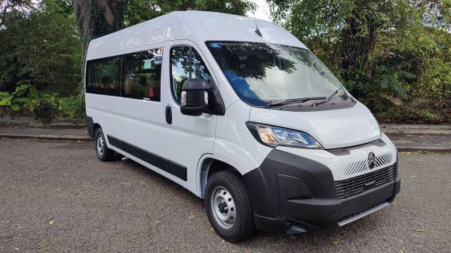 Citroen Relay 2.2 15 Seater Minibus L3H2 BlueHDI 140 Chassis Cab Diesel Icy White