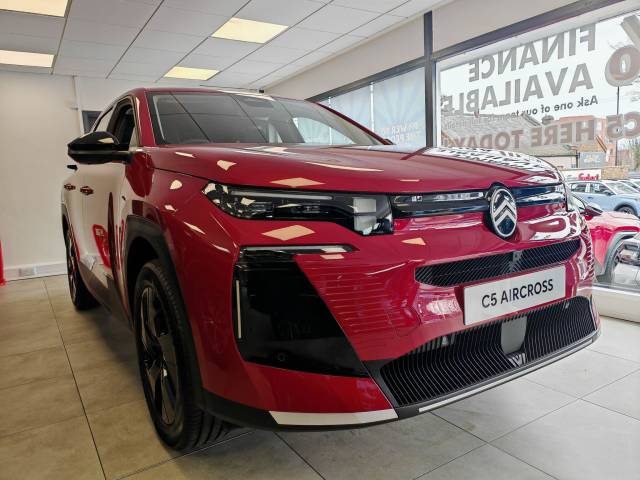 Citroen C5 Aircross 1.2 MAX e-DSC Euro 6 (s/s) 5dr SUV Hybrid Ruby Red