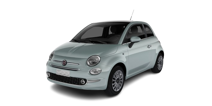 All-Electric Fiat 500 - Dew Green