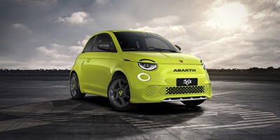 New Abarth 500e - Acid Green