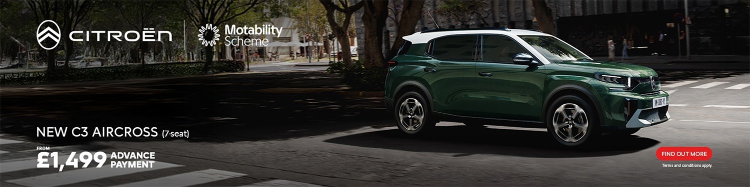 C3 Aircross 7 sets motab